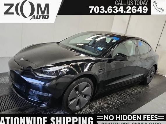 TESLA MODEL 3 2022 5YJ3E1EBXNF263698 image